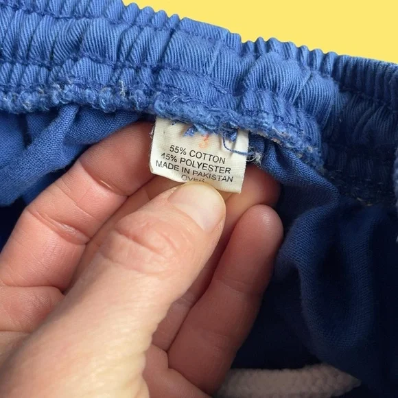 Vintage 90s y2k blue and white cargo wide leg pants XS - Picture 5 of 8